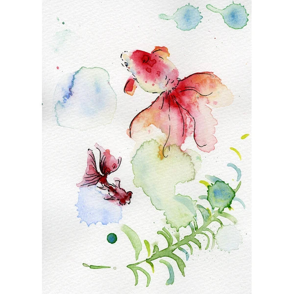 NEW! Kuretake - Gansai tambi - Travel Paint Set - 6 Colours