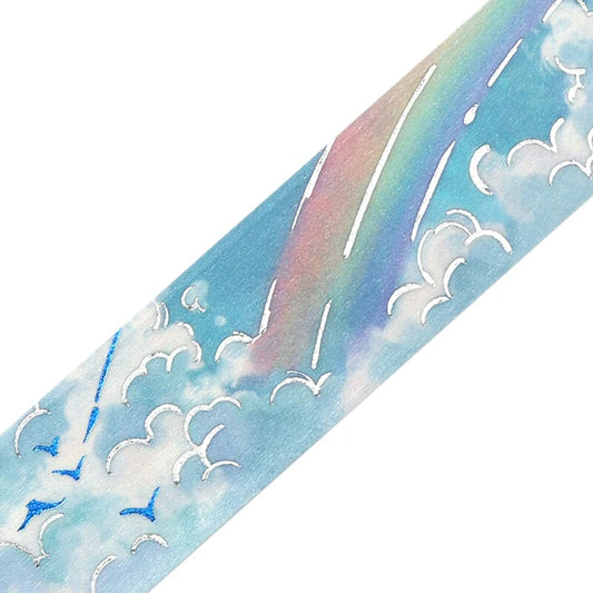 PRE-ORDER MAY! BGM Washi Tape - Sky Illustration - Sunny Sky