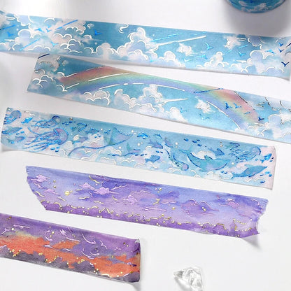NEW! BGM Washi Tape - Sky Illustration - Sunny Sky