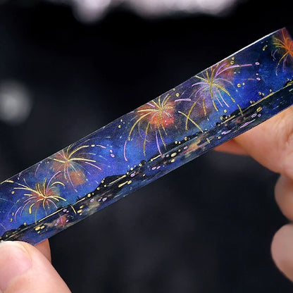 NEW! BGM Washi Tape - Sky Illustration - Fireworks