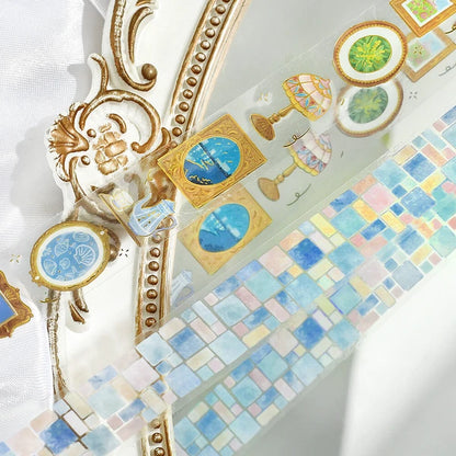 NEW! BGM Clear PET Tape - Life Series - Decorative Painting