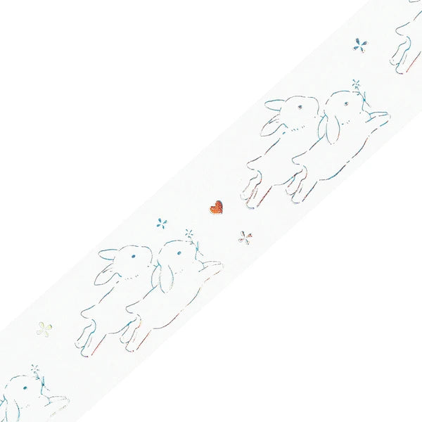 NEW! BGM Clear PET Tape - Life Series - Bunny