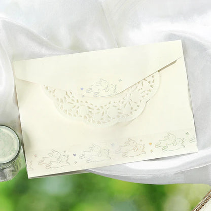 NEW! BGM Clear PET Tape - Life Series - Bunny