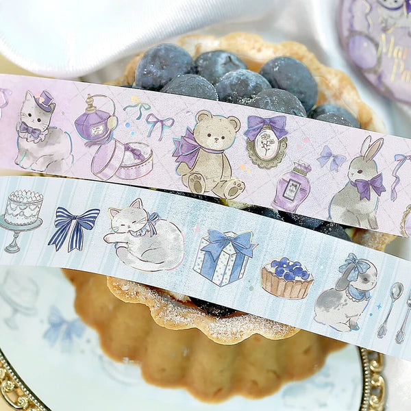 NEW! BGM Washi Tape - Marchen Party Holographic Foil - Perfume