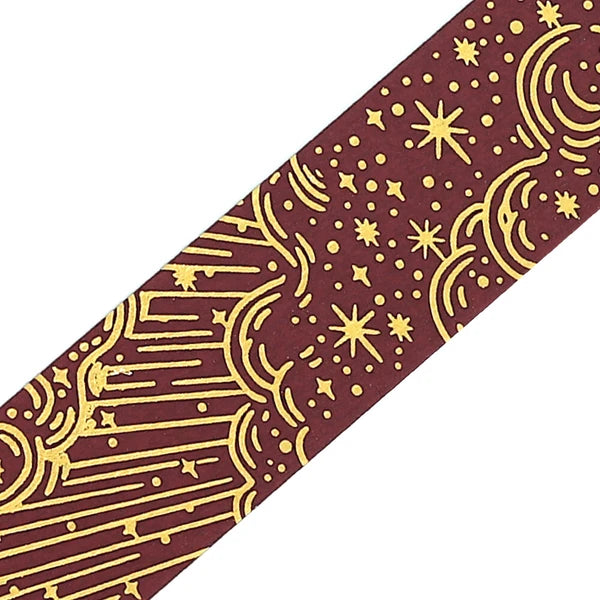 NEW! BGM Washi Tape - Star Magic Book - Flame
