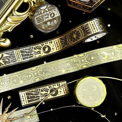 NEW! BGM Washi Tape - Star Magic Book - Light