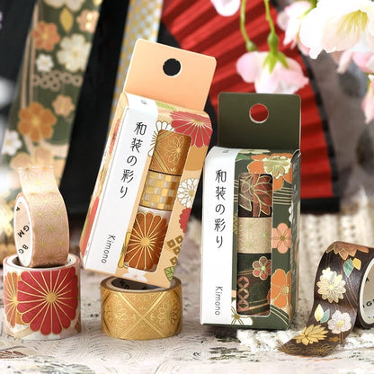 NEW! BGM Washi Tape - The Colors of Japanese Dress - Dark Green