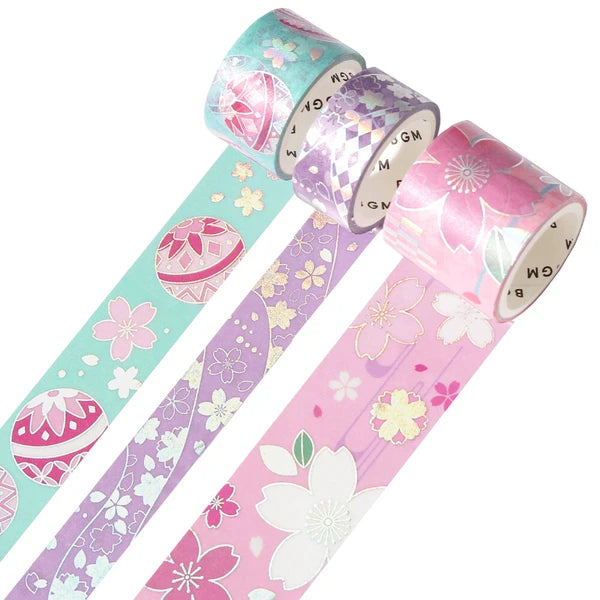 NEW! BGM Washi Tape - The Colors of Japanese Dress - Cherry Blossoms