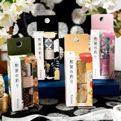 NEW! BGM Washi Tape - The Colors of Japanese Dress - Dark Green
