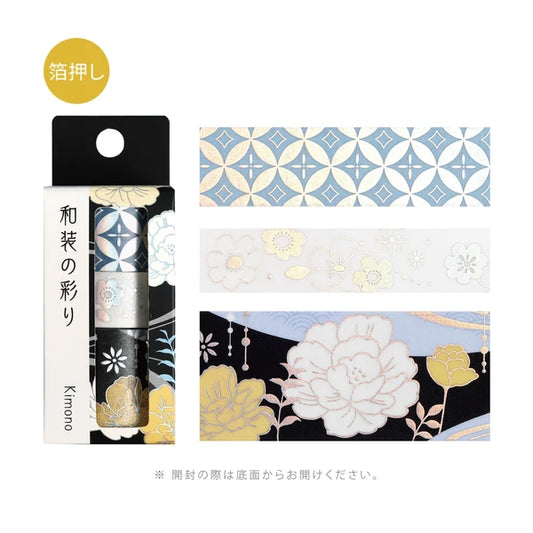 NEW! BGM Washi Tape - The Colors of Japanese Dress - Evening Darkness