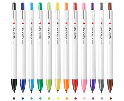 Zebra ClickArt 12-Color Set - Standard Colors 🎨