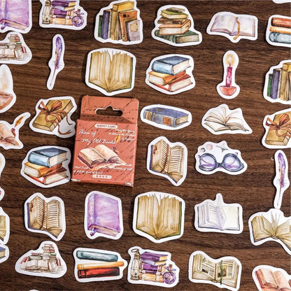Sticker Box - My Old Books - 45 Stickers