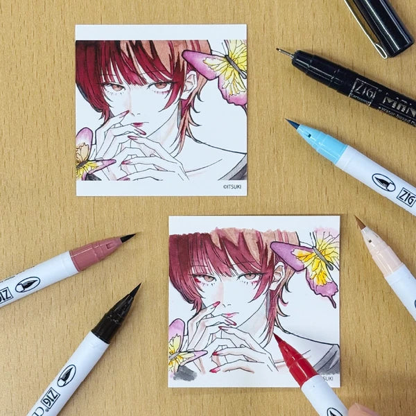 NEW! Kuretake ZIG - Clean Color Real Brush - Itsuki Set of 12