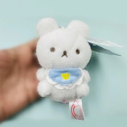 Rilakkuma Usausababy Bunny Plush Keychain