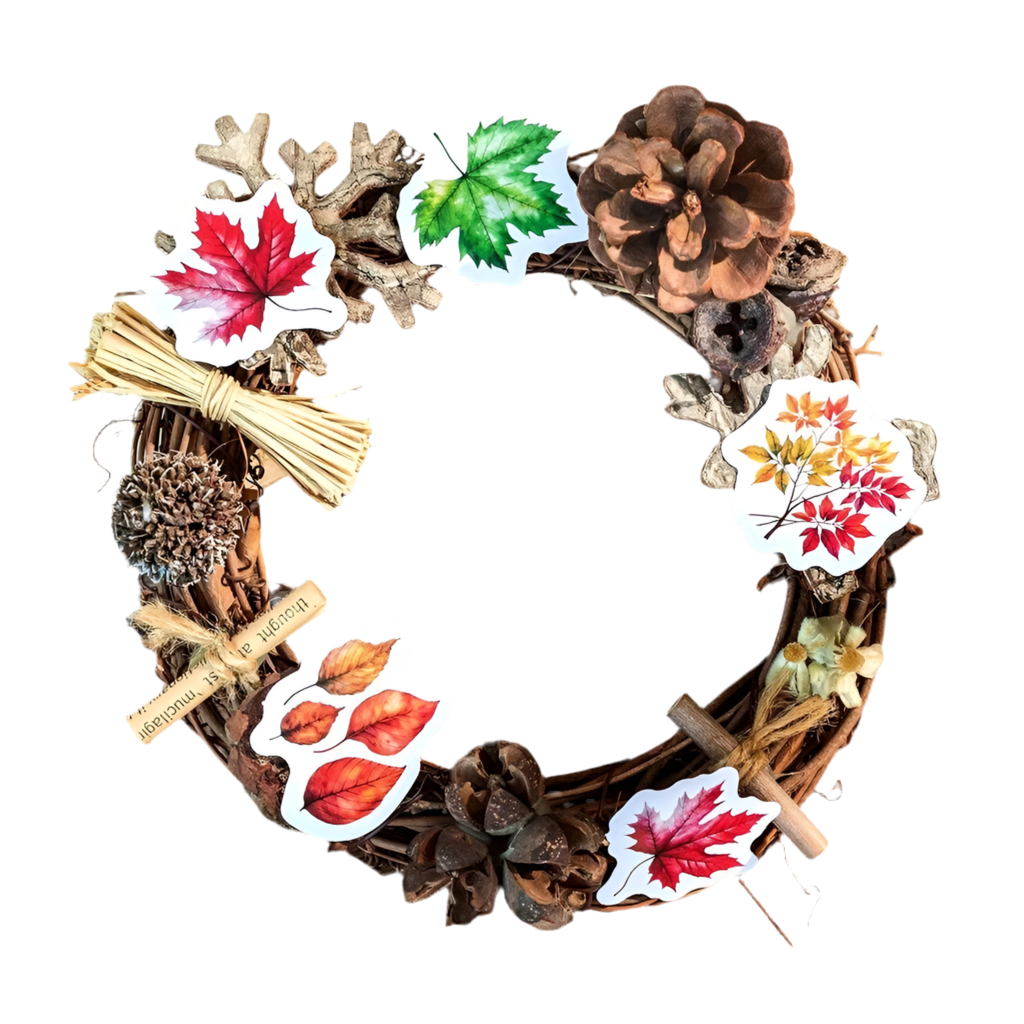 Sticker Box - Autumn Letters - 45 Stickers