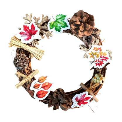 Sticker Box - Autumn Letters - 45 Stickers