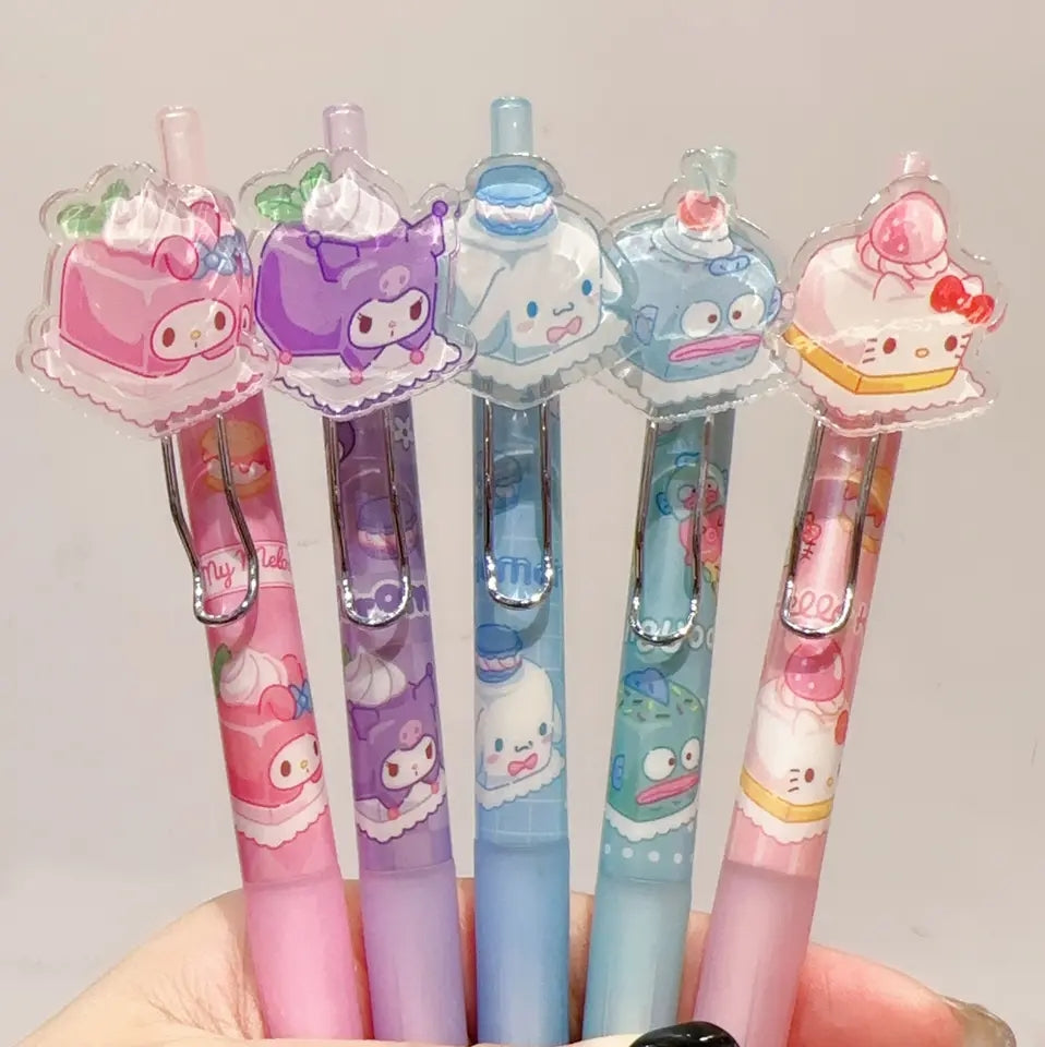 Sanrio Characters - Pens 0.5mm -  Sweet Pastry Party Series