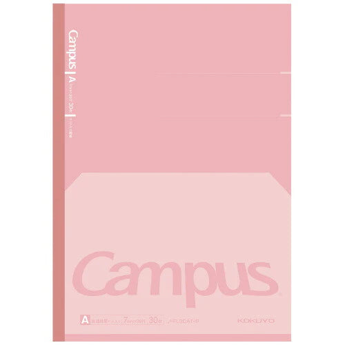 PRE-ORDER! KOKUYO Campus - B5 Lay Flat Notebook - A 7mm - Pink