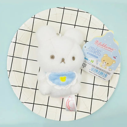 Rilakkuma Usausababy Bunny Plush Keychain