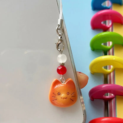 Cat Pancake Keychain Charms