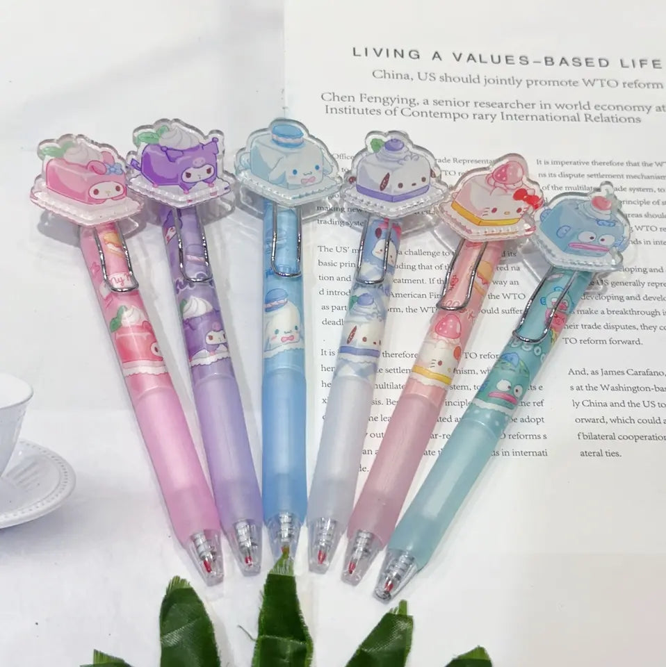Sanrio Characters - Pens 0.5mm -  Sweet Pastry Party Series
