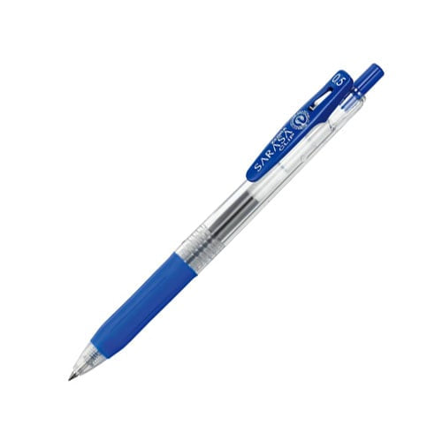 (COMING SOON) Zebra Sarasa Clip Gel Pen - 0.5mm - Blue