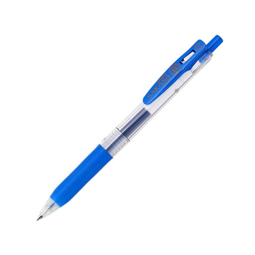 (COMING SOON) Zebra Sarasa Clip Gel Pen - 0.3mm - Blue