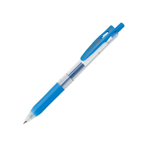 (COMING SOON) Zebra Sarasa Clip Gel Pen - 0.3mm - Pale Blue