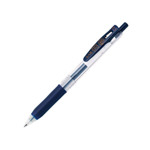 (COMING SOON) Zebra Sarasa Clip Gel Pen - 0.3mm - Blue Black