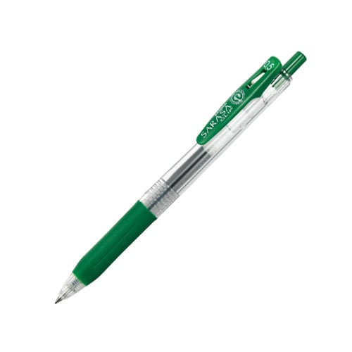 (COMING SOON) Zebra Sarasa Clip Gel Pen - 0.5mm - Viridian