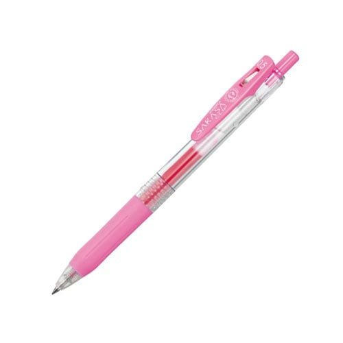 (COMING SOON) Zebra Sarasa Clip Gel Pen - 0.5mm - Light Pink