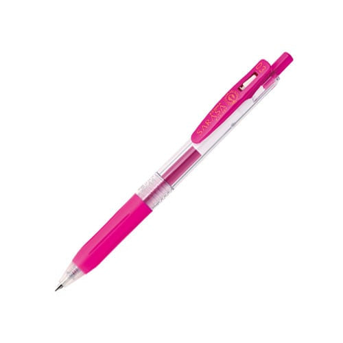 (COMING SOON) Zebra Sarasa Clip Gel Pen - 0.3mm - Magenta