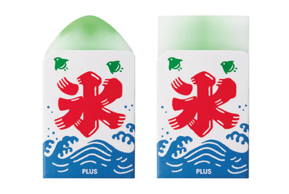 PLUS Air-In Festival Erasers - Mt. Fuji & Shaved Ice Series