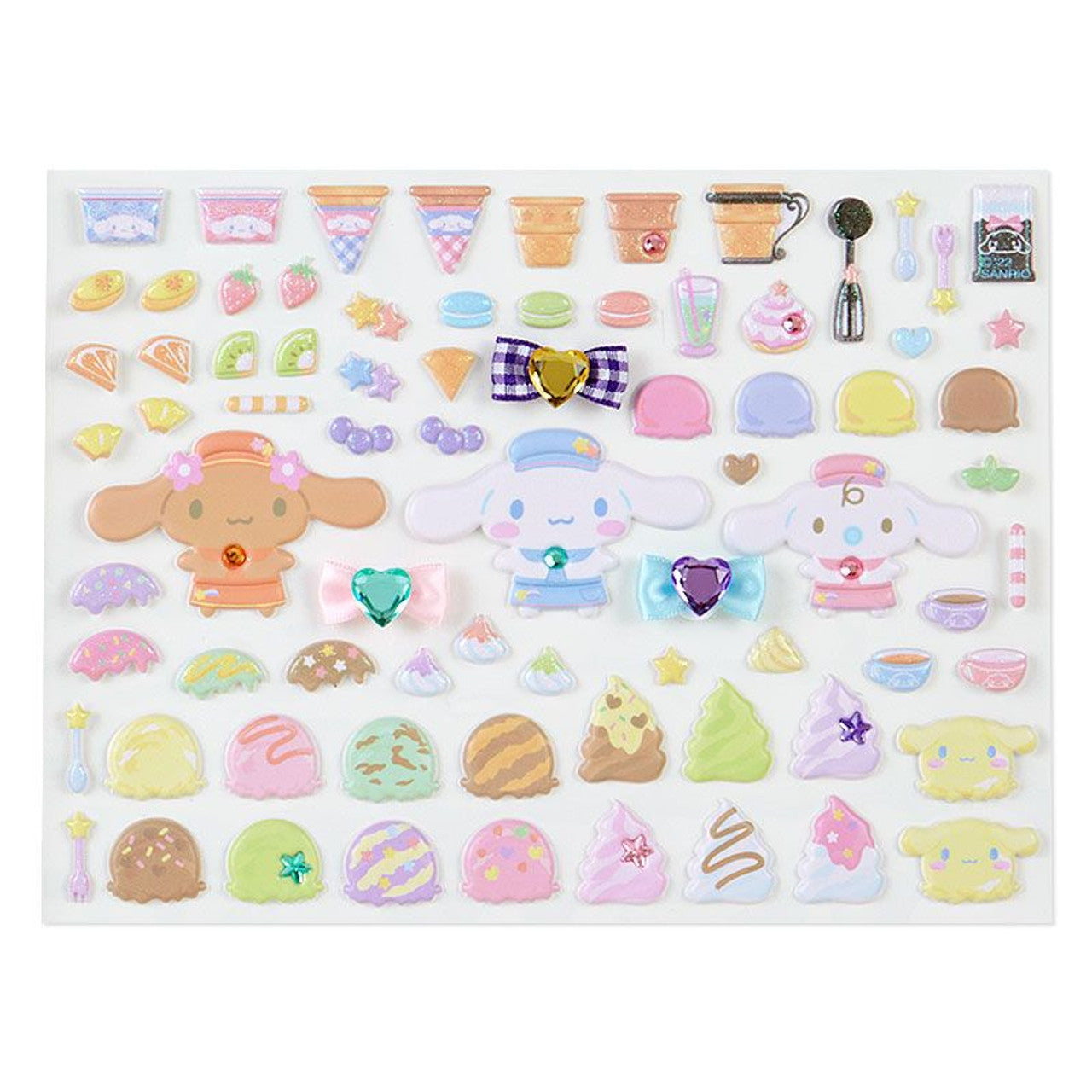 Sanrio Cinnamoroll - Play Sticker Set - Ice Cream Shop Edition 🍦