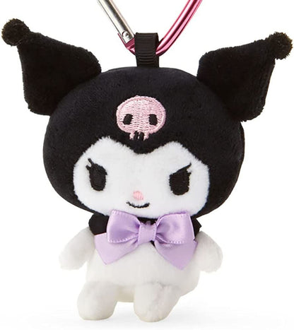 Sanrio Kuromi - Plush Mascot Heart Keychain