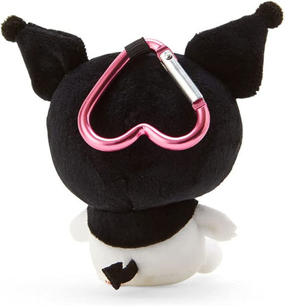 Sanrio Kuromi - Plush Mascot Heart Keychain