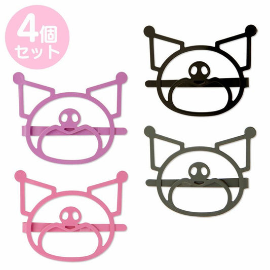 Sanrio Kuromi - Colourful Hair Pins Set 4pcs