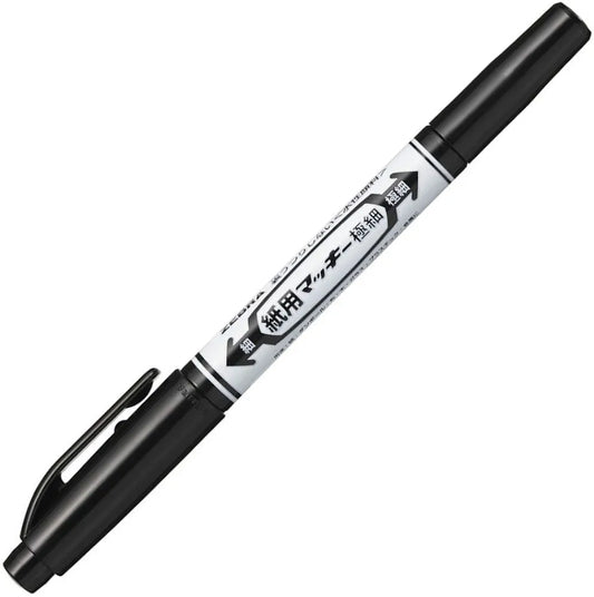 Zebra Water-Based Marker Paper Mackie Extra Fine Black Pen