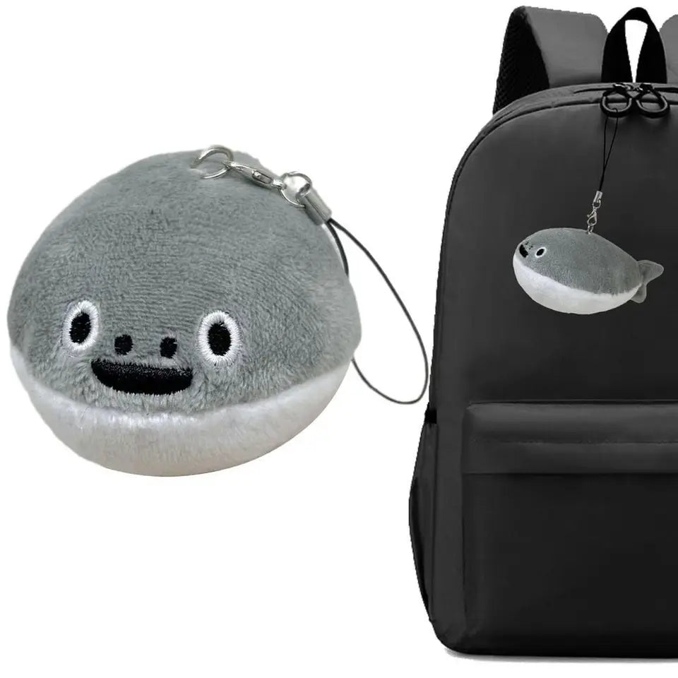 Ugly Sacabambaspis Fish Plus Toy Keychain SQUEAKY!