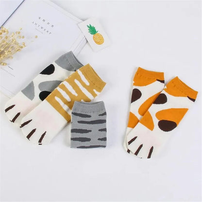 Cat Paw Socks – Cute Feline Toe Bean Socks | Cozy & Kawaii Footwear