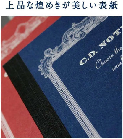 Apica A.Silky 865 Premium Notebook – A4 Lined (Navy Blue) | Smooth Japanese Paper