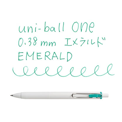 Uni-ball One Gel Pen - 0.38mm - Emerald