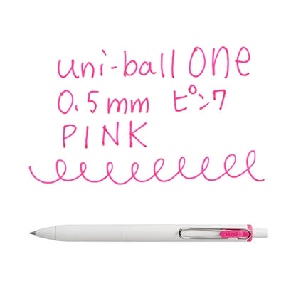 Uni-ball One Gel Pen - 0.38mm - Pink