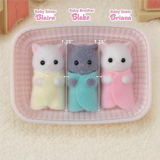 Calico Critters - Triplés de chats persans 
