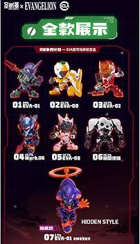 NEW! Soskill Evangelion Model Kit Blind Box
