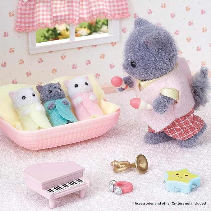Calico Critters - Persian Cat Triplets