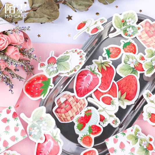 Sticker Box - Strawberry Banana Ice Cream