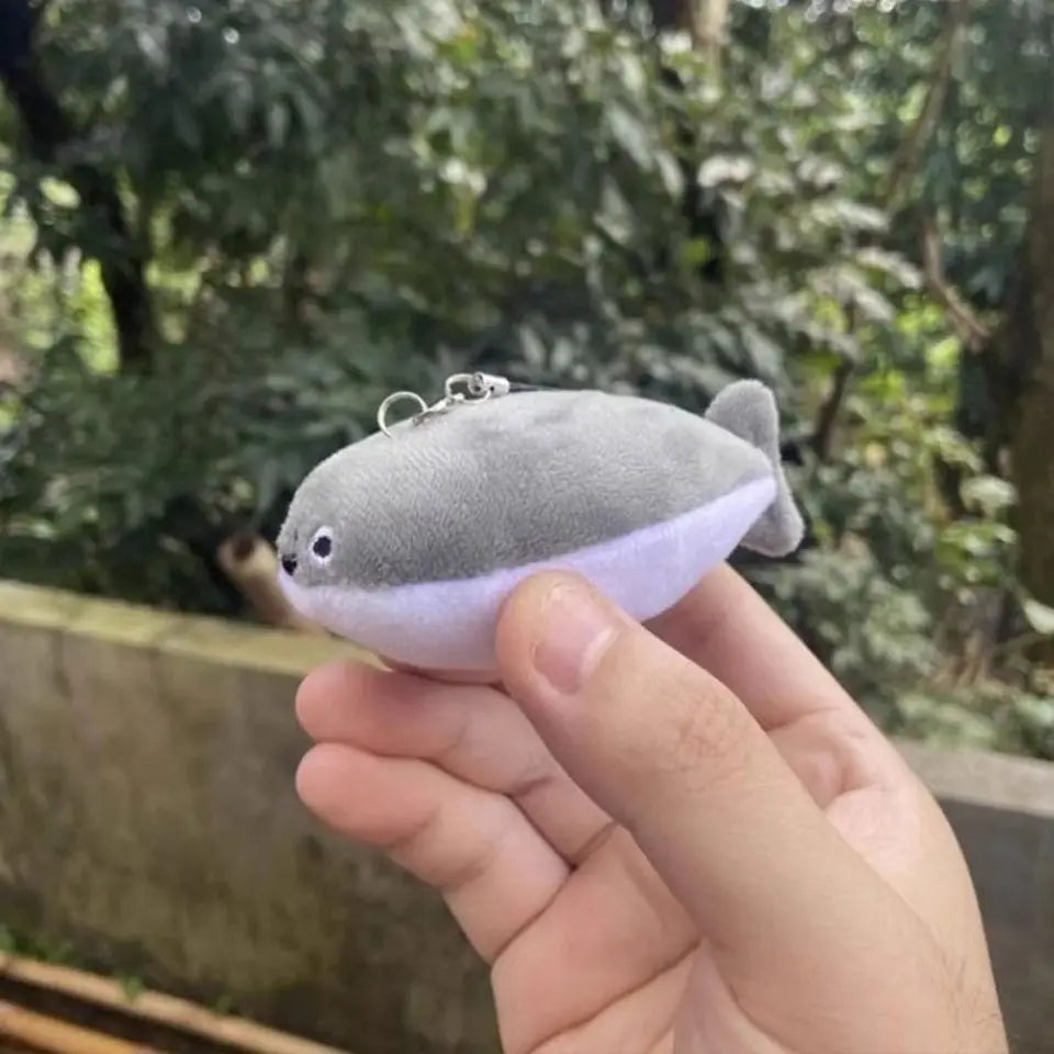 Ugly Sacabambaspis Fish Plus Toy Keychain SQUEAKY!