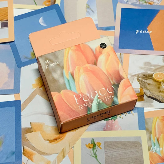 NEW! Sticker Box - Peace - 45 Stickers