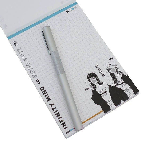 Memo Pad A6 - Infinity Mind Open Mind